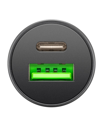 Goobay Dual-USB Car Fast Charger USB-C PD (Power Delivery), 45 W | 61739