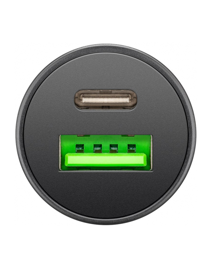 Goobay Dual-USB Car Fast Charger USB-C PD (Power Delivery), 45 W | 61739 główny