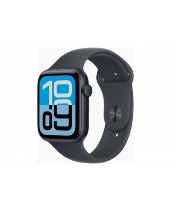 Apple Watch SE 3 GPS 44mm Midnight Aluminium Case with Midnight Sport Band - S/M | Apple