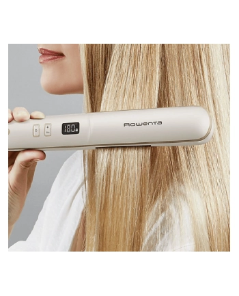 Rowenta Hair Straightener | SF4633F0 Express Shine | Ceramic heating system | Ionic function | Temperature (max) 210 °C | Number of heating levels 8 | Beige