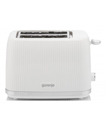 Gorenje Toaster | T850DPW | Number of slots 2 | Housing material Plastic | White