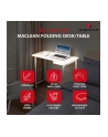 maclean Składane biurko mobilne MC-1250 L/W - nr 6