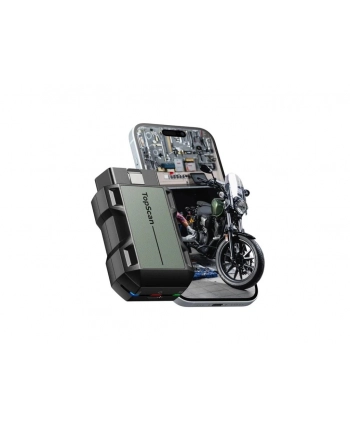 Interfejs diagnostyczne Topdon TopScan Moto motocykle Android aplikacja Pl