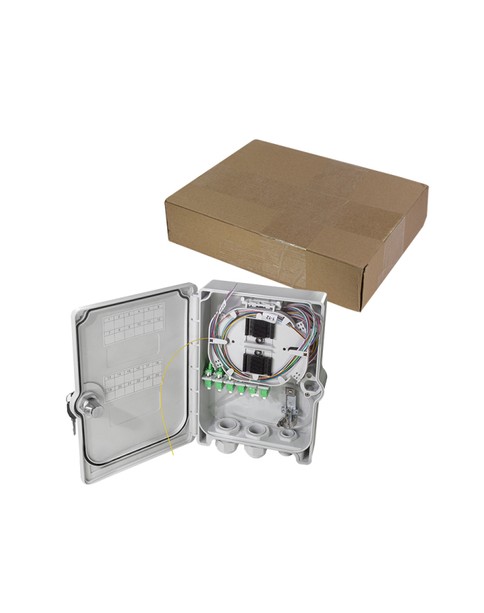 Logilink Pusta Obudowa Złącza Ftth/Fttb 24x Lc/Apc główny