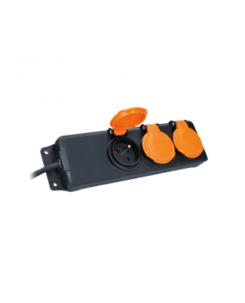 Solight Przedłużacz Ip44 3-Gniazda 10m nr 1