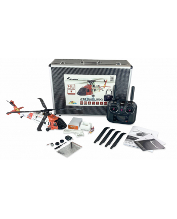 Amewi Helikopter Rc Uh60 Black Hawk Coastguard 25337 420 Mm 435 G Rtf UH60BLACKHAWKCOASTGUARD