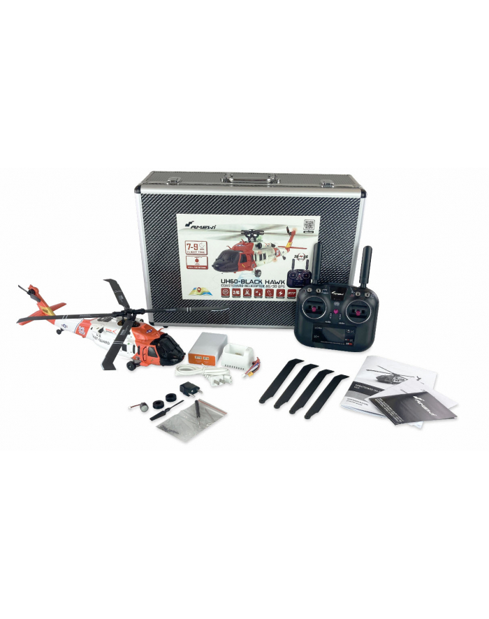 Amewi Helikopter Rc Uh60 Black Hawk Coastguard 25337 420 Mm 435 G Rtf UH60BLACKHAWKCOASTGUARD główny