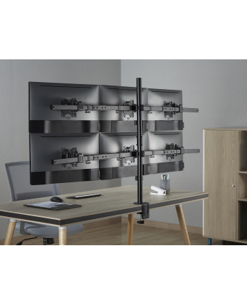 Equip Uchwyt biurkowy na 6 monitorów 17'' - 32'' (650160) nr 2