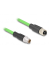 Tragant Przewód adapter M12 X-coded 8-pin męski-żeński Pur Tpu 5m Delock 80434 - nr 1