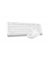 Zestaw klawiatura + mysz A4Tech FG1012 Biała (FG1012WH) - nr 2