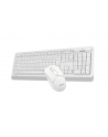 Zestaw klawiatura + mysz A4Tech FG1012 Biała (FG1012WH) - nr 3