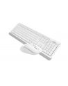 Zestaw klawiatura + mysz A4Tech FG1012 Biała (FG1012WH) - nr 4