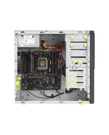 ASUS Workstation E500A, bez procesoru, bez pamětí, bez grafiky, 550W, černá