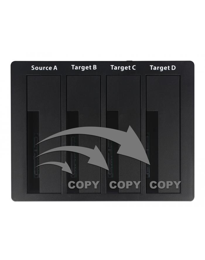 Delock Stacja dokująca Usb 5 Gbps dla 4x Sata Hdd Ssd klonowanie (64063) główny
