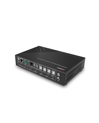 Lindy 5-portowy przełącznik KVM Bezproblemowy Multiview 4HDMI 1USB Typ C (100304916)