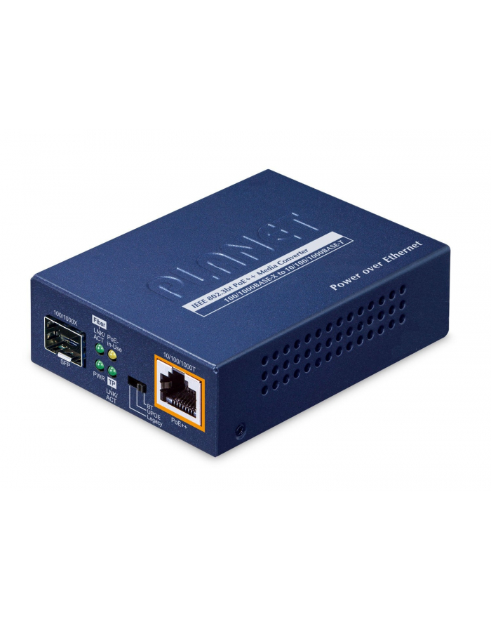 Allnet Planet SFP to GE PoE++ (95W) GUP-805A-60W (GUP805A95W) główny