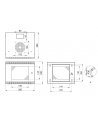 Stalflex Szafa Rack 10'' 4U 300mm wisząca Standard szkło szara (RC104U300GG) - nr 5