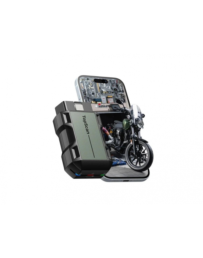 Interfejs diagnostyczne Topdon TopScan Moto motocykle Android aplikacja Pl główny