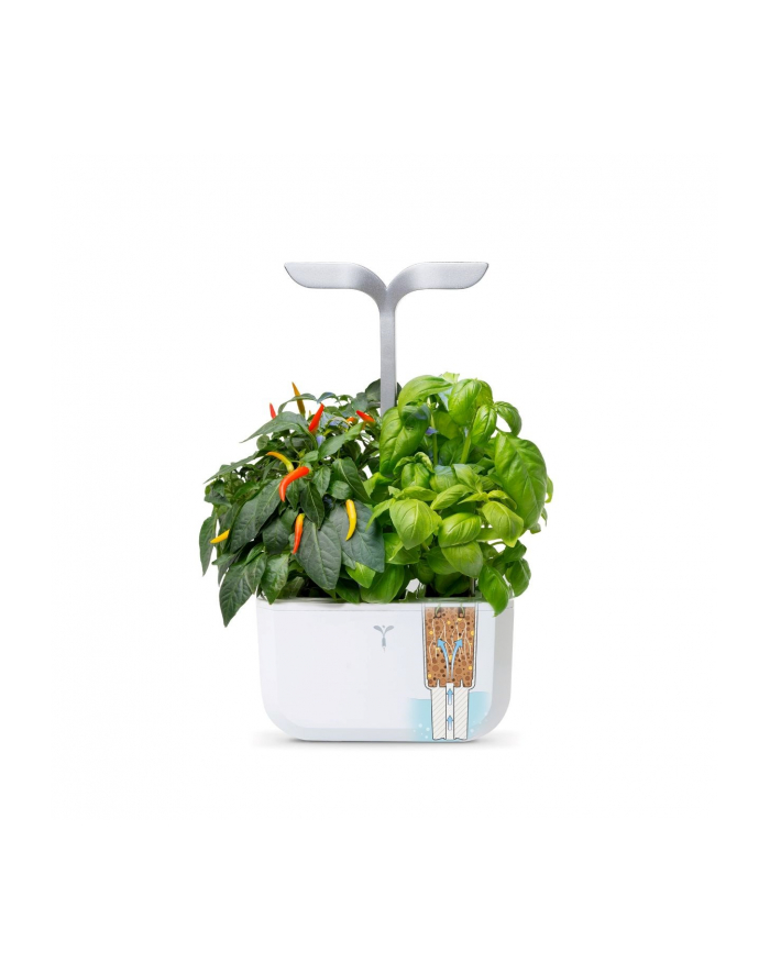 Doniczka Veritable Exky Smart Arctic White główny