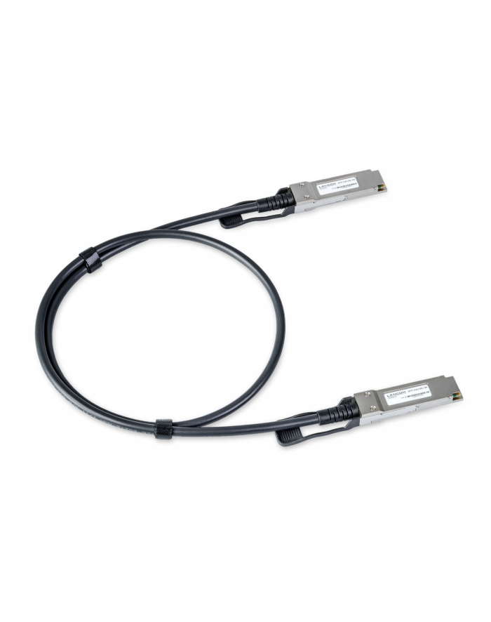 Lancom Systems LANCOM SFP-DAC40-1m (Bulk 8) kabel InfiniBand / światłowodowy Czarny, Stal główny