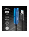 Lindy kabel USB 3.2 Gen 1 (3.1 1) 30 m A Czarny, Niebieski (43362) - nr 1