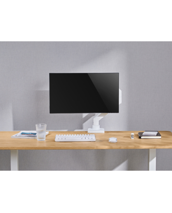 Equip 650181 uchwyt / stojak do monitorów 124,5 cm (49'') Biurko Biały