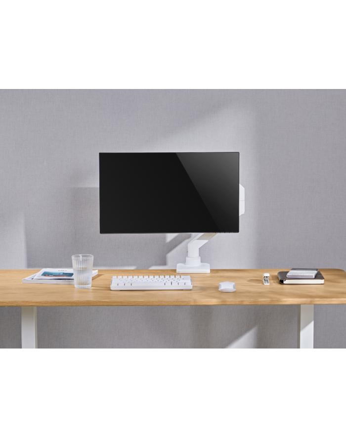 Equip 650181 uchwyt / stojak do monitorów 124,5 cm (49'') Biurko Biały główny