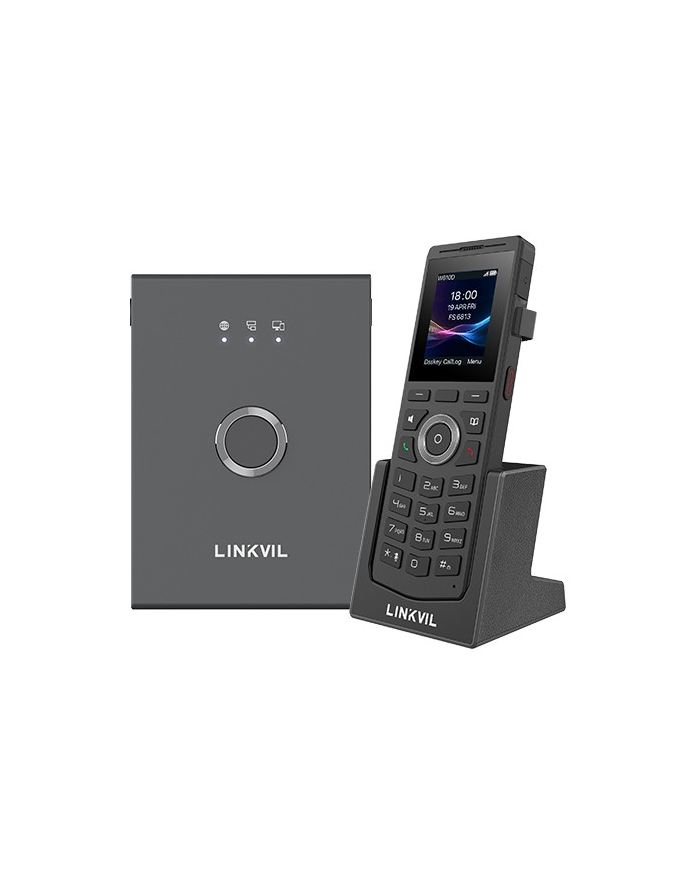 Fanvil W710P Telefon Voip Czarny Lcd główny
