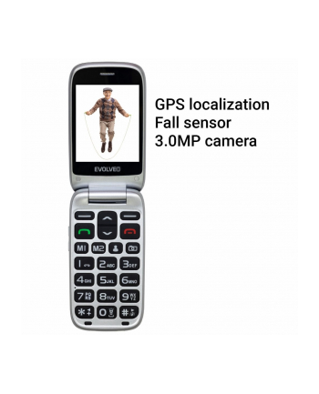 Evolveo EasyPhone FS Czarny