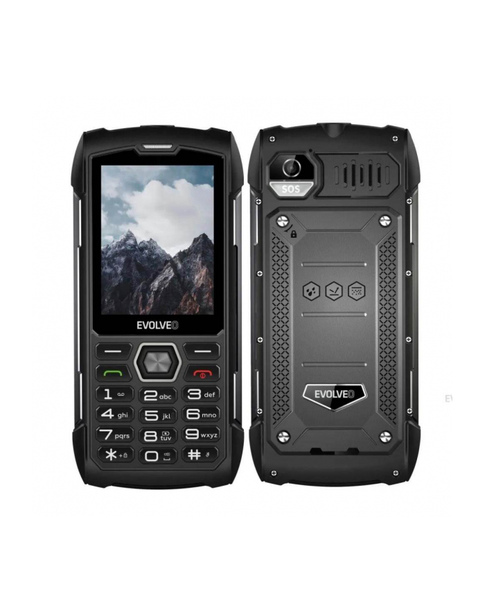 Evolveo StrongPhone H1 Czarny główny