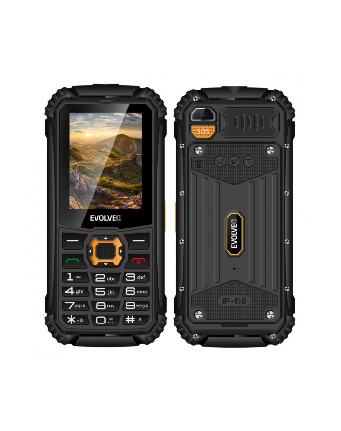 Evolveo StrongPhone SGPQ1BO Pomarańczowy główny