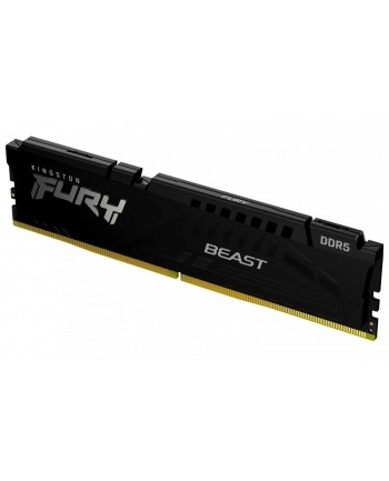 kingston Pamięć do PC DDR5 Fury Beast 32GB(1*32GB)/5600 CL36 czarna