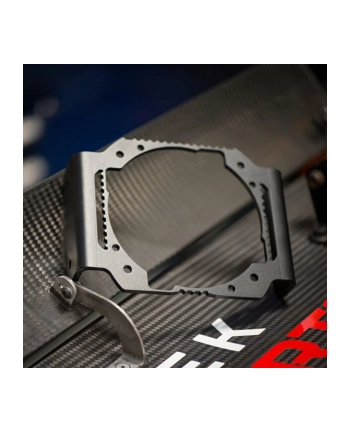 Asetek Front Mount for Podium Brackets - black, 70mm bolt circle 400220022011