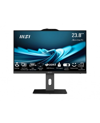 msi Komputer All-in-One PRO AP242P 14M-1096XEU nOS/i7-14700/16GB/1TB/UMA/23.8/Czarny