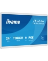 iiyama Monitor 24 cale TW2424AS-W3P POJ.10PKT.24/7,ANDROID14, IPS, USB-C,   2x5W, RJ45,dubbele microfoon, antireflectiecoating, PoE, iiSignage2, WHITE - nr 14