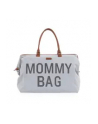 Torba Mommy Bag kanwas szara Childhome - nr 1