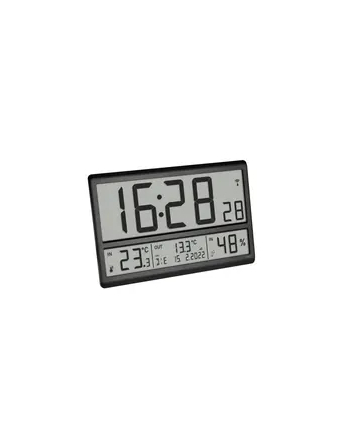 Tfa Dostmann Zegar Ścienny Cyfrowy 60.4523.01 Sterowany Radiowo S X W G 360 235 28Mm