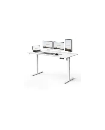 Biurko SENSE7 NOJO LIGHT Białe 140 cmx70 cm