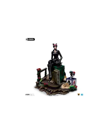 Iron Studios Dc Comics Deluxe Art Scale Statue 1/10 Catwoman Gotham City Sirens 21Cm
