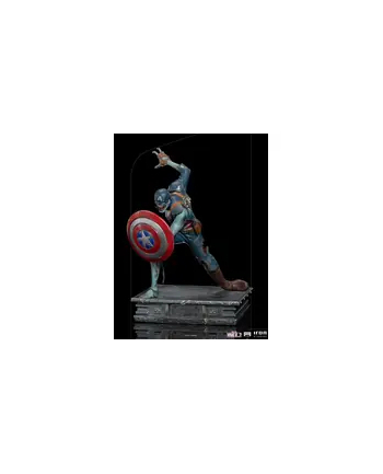 Iron Studios Marvel What If 1:10 Art Scale Statue Zombie Captain America 22Cm nr 1