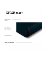 Sony INZONE Mat-F podkładka gamingowa 48 x 40 cm, 6 mm, SlimFlex, czarna (MPDF900B.WW) - nr 9