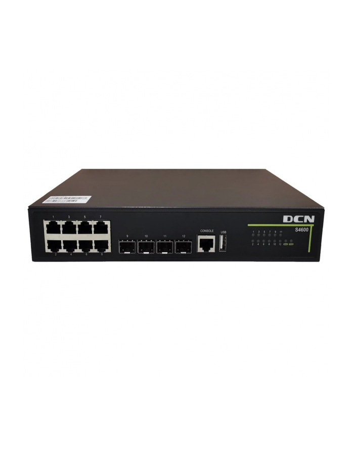 Ubiquiti Switch SWITCH DCN S4600-12X-SI L2 8xRJ45/4xSFP+ (S460012XSI) główny