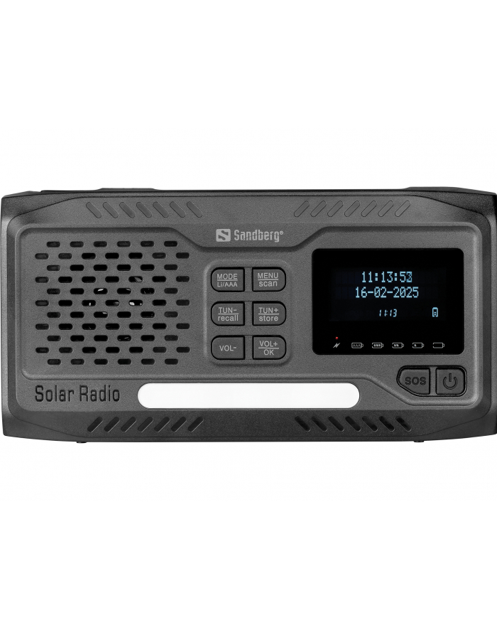 Radio Sandberg 421-17 Czarny główny