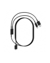 Pimax Kabel Crystal Light Super 2 W 1 Displayport Usb Czarny 5M - nr 1