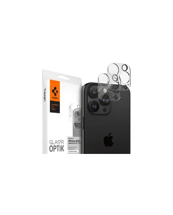 Spigen Glass Tr Optik 2 Pack Crystal Clear Iphone 15 Pro 15 Pro Max Iphone 14 Pro 14 Pro Max