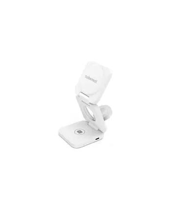 Bezprzewodowa Ładowarka Cubenest E310 Pro 3V1 S Podporou Uchycení Magsafe E310Wt Biała