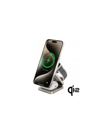 Cubenest Bezprzewodowa Ładowarka Sq312 Pro 3V1 Qi2 Magsafe