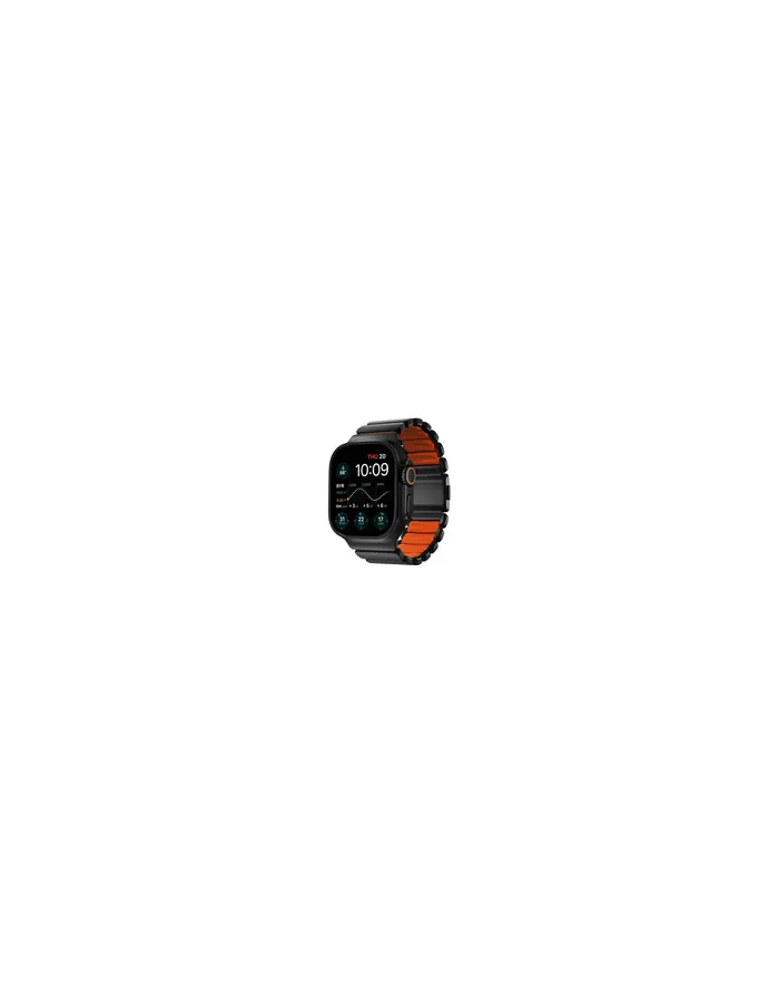 Nomad Stratos Band Fkm Apple Watch 45 46 49Mm Black Titanium główny