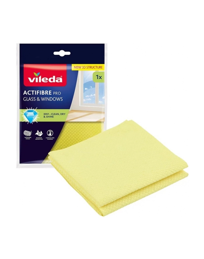 vileda Ściereczka Actifibre PRO do szkla i okien 1 sztuka główny