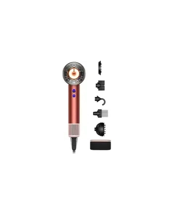 Dyson Supersonic rTM Curly + Coily Pastelowy Róż Różowe Złoto